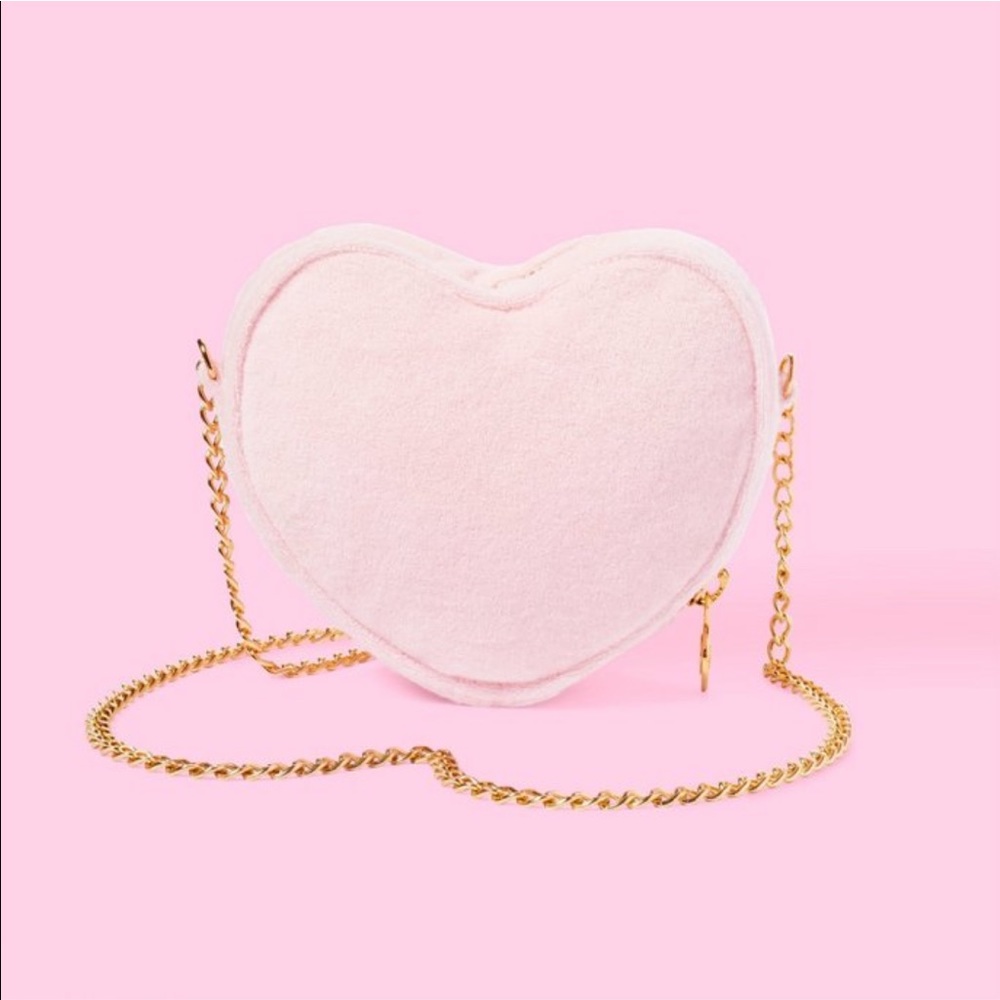 Stoney Clover Lane x Target Terry Cloth heart crossbody bag.Brand new with tags